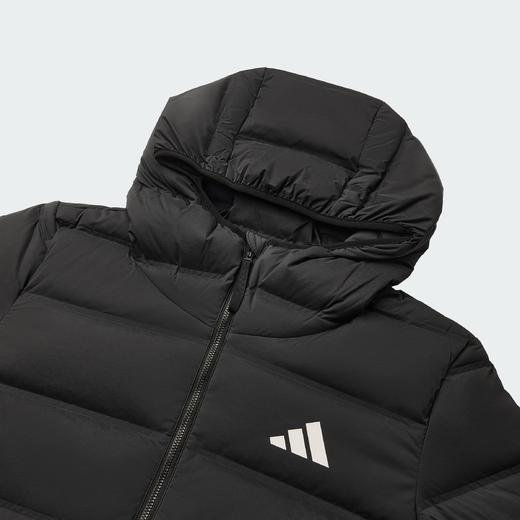 Adidas阿迪达斯HELIONIC STRETCH HOODED DOWN JACKET男子 防风保暖连帽羽绒服KH3993 商品图6