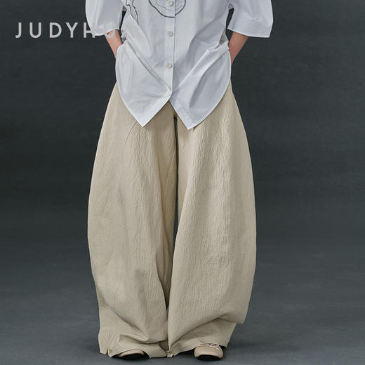 JUDYHUA 追逐系列阔腿长裤 商品图0