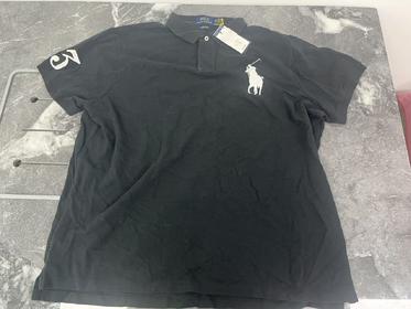 瑕疵polo ralph lauren男士夏款经典翻领3号刺绣大马标短袖POLO衫