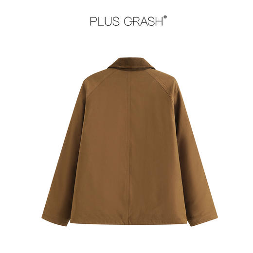 PLUS CRASH2025新款高智巴恩复古百搭工装羽绒服保暖百搭夹克外套 商品图2