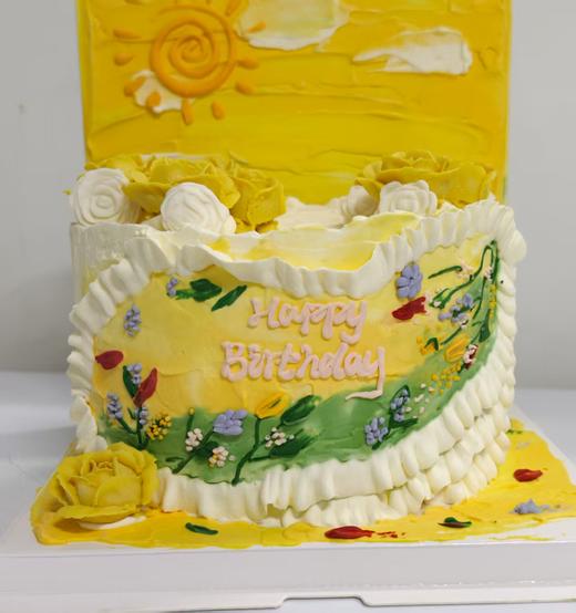 【新款】春日油画蛋糕 | 精致得宛如童话世界，一口咬下春天，浪漫就此生根发芽~~~， 商品图5