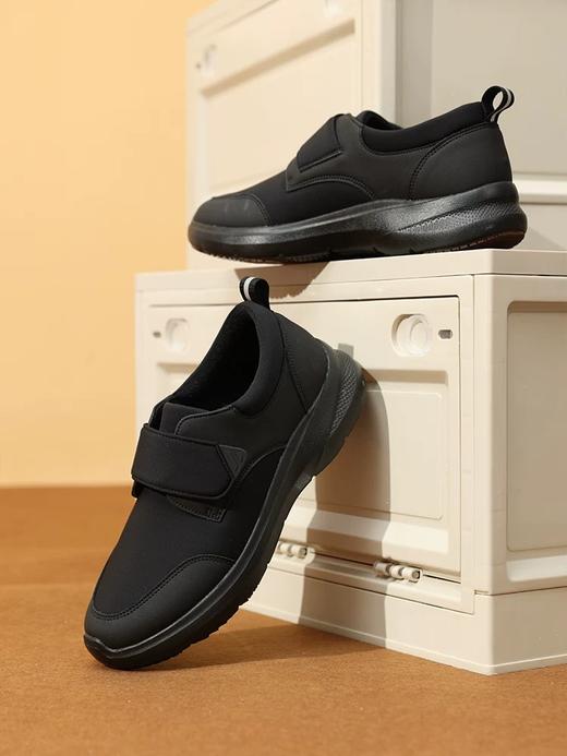 Pansy盼喜日本男鞋轻便舒适透气防滑魔术贴休闲鞋 HDN1135 商品图3