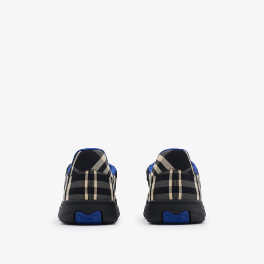 BURBERRY 巴宝莉 男士马术骑士徽标标签格纹 Terrace 运动鞋 格子 8095274 A1003 商品图1