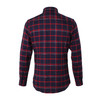 Marco Azzali 红蓝格子长袖衬衫 CC55195B9 商品缩略图1