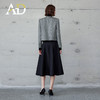 AD时尚套装女2024秋冬圆领小香风外套亮丝编织粗花呢长袖高端伞裙 商品缩略图4