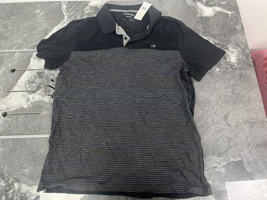 瑕疵Calvin Klein/CK 男士夏季Liquid touch液体触感休闲短袖POLO衫 商品图0