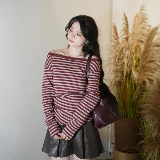 长袖条纹撞色T-纪念日百货门店同款165294326 商品图2