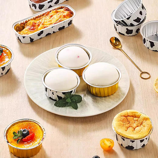 空气炸锅专用锡纸碗可重复使家用烤箱铝箔烘焙蛋挞生蚝锡纸杯托 商品图2