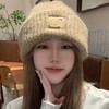 【软软糯糯！奶乎乎针织帽！】大头围粗毛线帽子 女秋冬季宽松保暖堆堆冷帽 大脸显脸小针织护耳帽 商品缩略图2