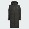 Adidas阿迪达斯LONG DOWN JACKET 男子三条纹羽绒服 拒水防风保暖长款连帽600蓬鸭绒KC2498 商品缩略图7
