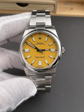 VS厂 蚝式恒动126000 最新款三色字面到货 黄色 蓝色 紫色3230机芯出货  认准腕表➕三码合一直径36mm-41mm腕表，斜边凌角边面钉，细节拉满 整个手表基于正品original原版开模❕