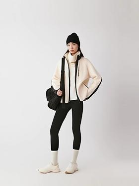 小禾同款高比例颗粒羊毛夹克外套