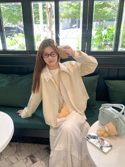 <曾小咸推荐>现货秒杀！微信超特价！外套小众设计感夹克上衣 日常299.99 立减160 秒杀139.99！ 商品图5