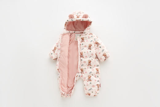 拉比i5童衣类-4轻薄羽绒可脱帽连体衣LYDC103510 商品图7