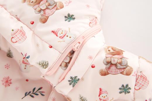 拉比i5童衣类-4轻薄羽绒可脱帽连体衣LYDC103510 商品图12