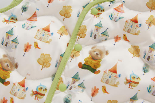 拉比i5童衣类-4轻薄羽绒双面穿马夹LYDC1023 商品图7