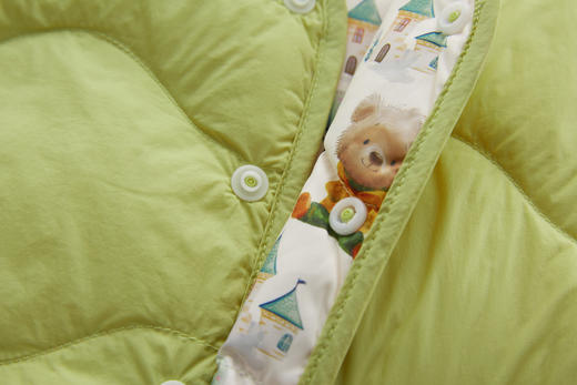 拉比i5童衣类-4轻薄羽绒双面穿马夹LYDC1023 商品图6