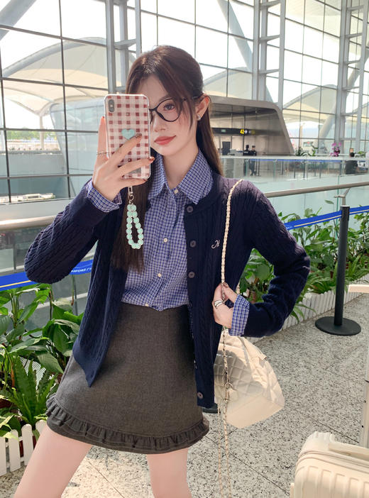 【129元任选2件】现货！下摆花边短裙 商品图11