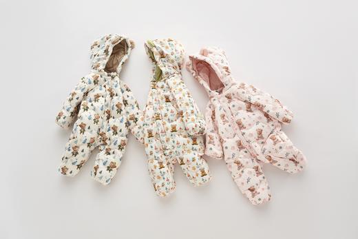 拉比i5童衣类-4轻薄羽绒可脱帽连体衣LYDC103510 商品图1