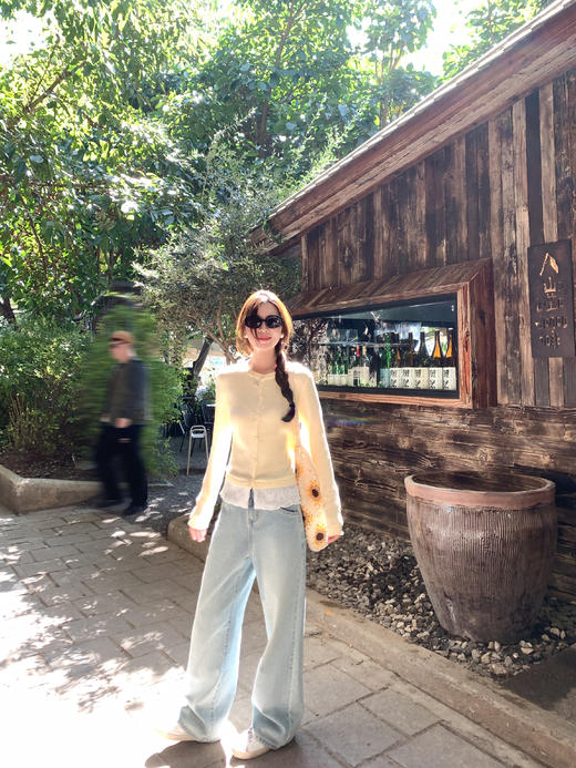 <曾小咸推荐>现货秒杀！微信超特价！下摆蕾丝花边针织开衫 日常159.99 立减70 秒杀89.99！ 商品图6