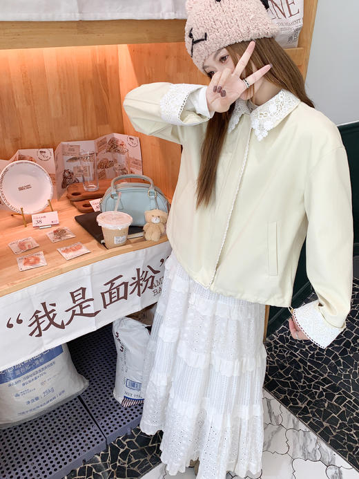 <曾小咸推荐>现货秒杀！微信超特价！外套小众设计感夹克上衣 日常299.99 立减160 秒杀139.99！ 商品图9