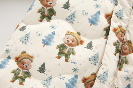 拉比i5童衣类-4轻薄羽绒可脱帽连体衣LYDC103510 商品图6