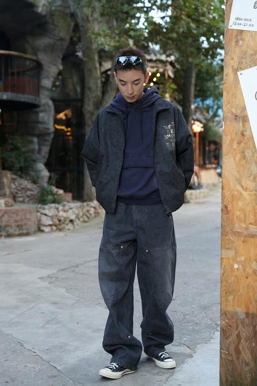 W532572191字母涂鸦夹克 商品图2