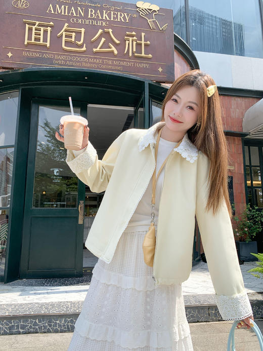 <曾小咸推荐>现货秒杀！微信超特价！外套小众设计感夹克上衣 日常299.99 立减160 秒杀139.99！ 商品图12