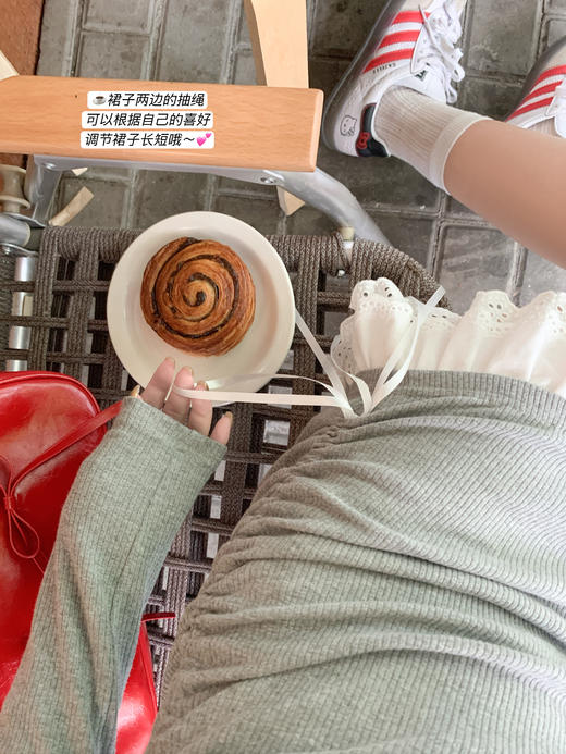 【169元任选2件】现货！灰色侧边抽绳连衣短裙 商品图11