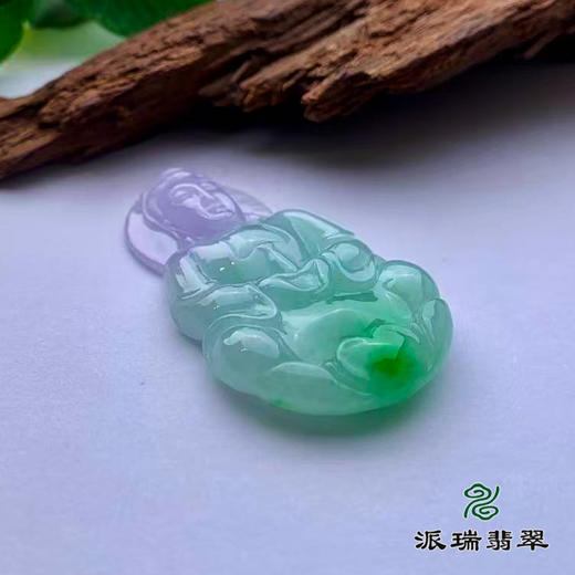 派瑞翡翠 翡翠观音 糯种 浅绿 商品图3