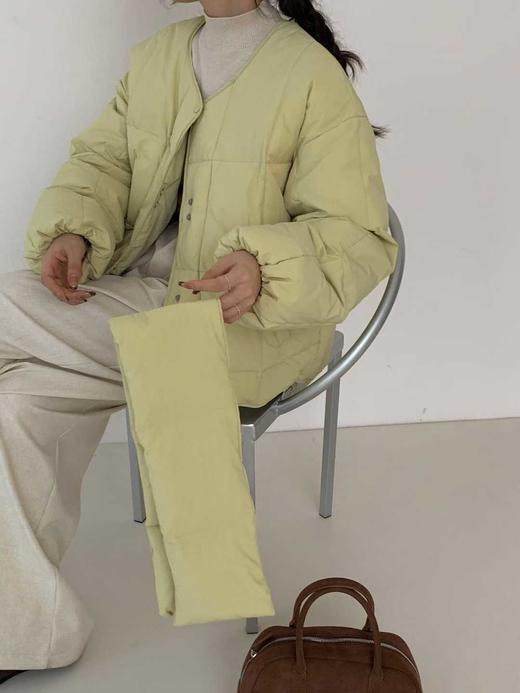 YW圆领围脖甜美简约百搭羽绒服外套(LH)(LD)-纪念日百货167895467 商品图5