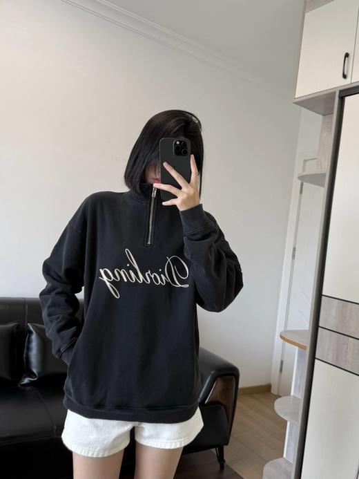 迪奥 2025FW印花字母标识拉链衣领卫衣（DY） 商品图3