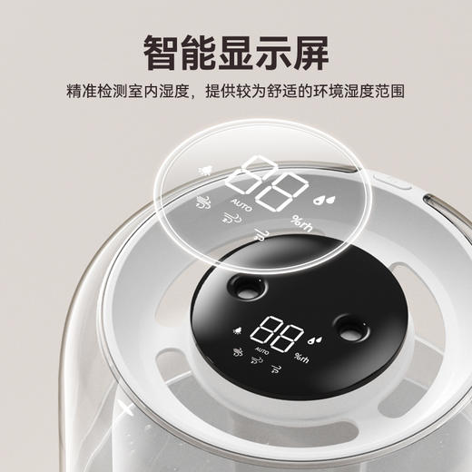 【新款6.8L大容量加湿器】USB双喷雾 家用宿舍办公室卧室桌面带小夜灯 商品图1