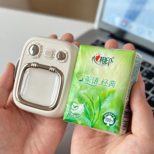 【超模君严选 3C认证】幻响·小电视无线充电宝，掌心般小巧，无线快充，边玩边充巨轻便！ 商品图10