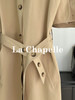 拉夏贝尔/La Chapelle无袖翻领连衣裙短款外搭风衣套装女高级感时尚小众 商品缩略图10