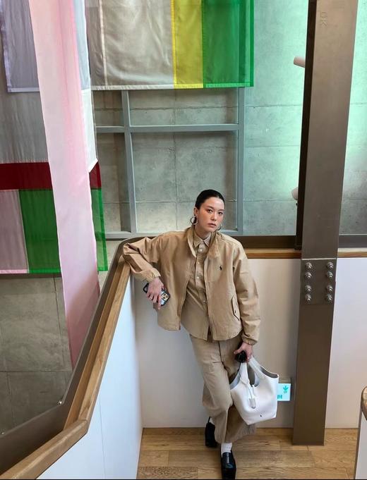 XY13-拉夫 立领休闲宽松夹克外套(EJ) 商品图0