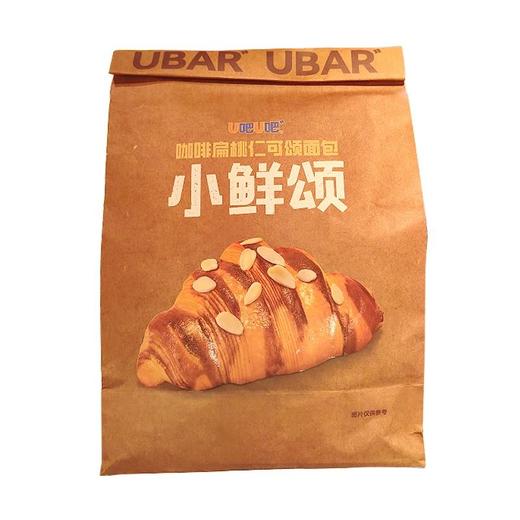 U吧U吧 咖啡扁桃仁可颂面包 375g/包 商品图0