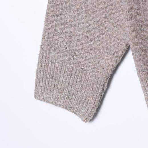 2760SDSA男士秋冬新款痞帅男装复古双排扣立领开衫毛衣简约针织衫百搭 商品图4