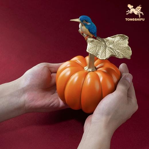 铜师傅 全铜摆件《福运》客厅桌面家居电视柜装饰品 玄关工艺品 商品图4