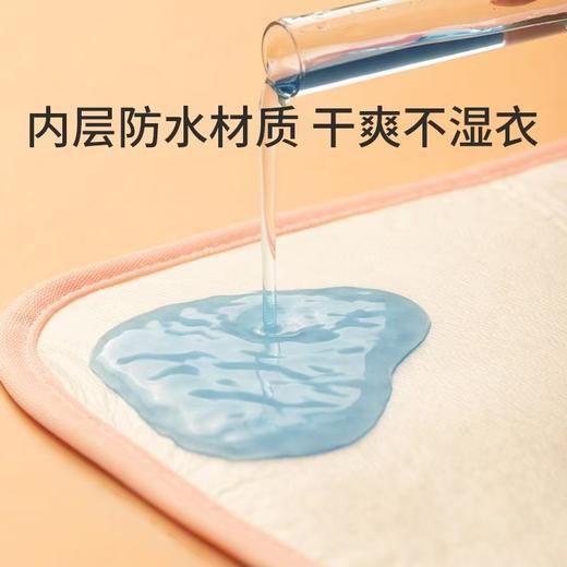 儿童洗漱防水围巾宝宝刷牙擦脸不湿衣多功能围嘴罩衣 商品图3