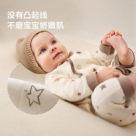 【纯棉】迷你巴拉婴儿衣服新生儿宝宝外出长袖连体衣2025年秋季 商品图4