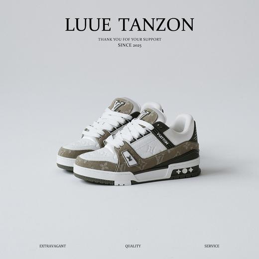 XX31-38码驴家 Triangle 复古 压纹印花 低帮 板鞋 男女同款 商品图0