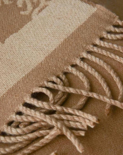 YP13-芬迪羊毛羊绒 绒线围巾（EJ） 商品图5