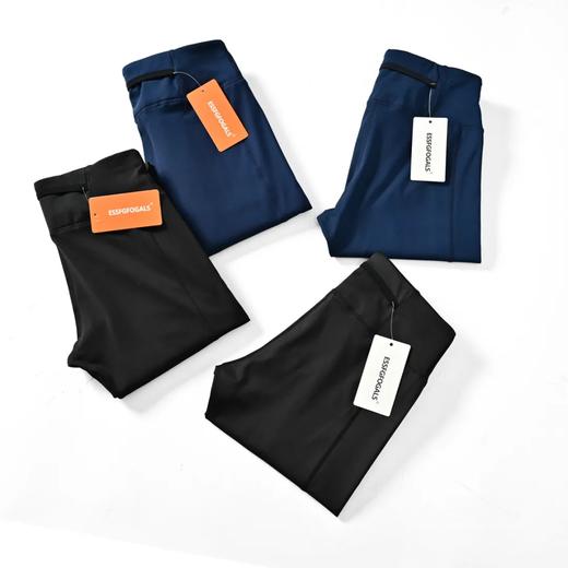 2025年新款 男士高弹舒适秋冬户外加绒跑步保暖运动速干打底裤绒裤男 商品图1