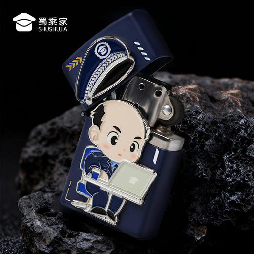 【因公致秃打火机】蜀黍元素打火机创意煤油打火机送礼 商品图6