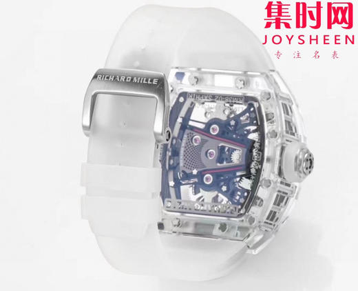 『水晶』理查德米勒 理查米尔全透明壳 推出 RM38-02 水晶 粉色主题镂空真陀飞轮腕表 商品图8