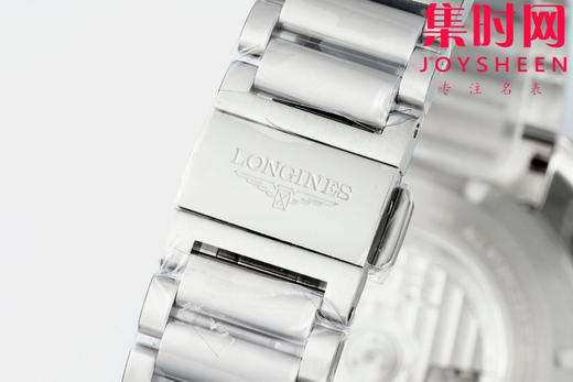 浪琴新款 AF康卡斯悦动41系列 钻圈款 男士腕表 商品图8