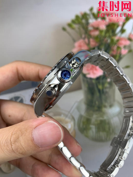 AF浪琴康卡斯计时系列 康卡斯悦动计时 男士腕表 钢带款 表径42mm 商品图4
