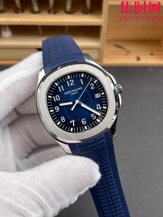 BBF百达翡丽AQUANAUT系列5168G 手雷系列 游艇蓝 蓝手雷 丹东324一体机 男士腕表 表径42.2mm 商品图1