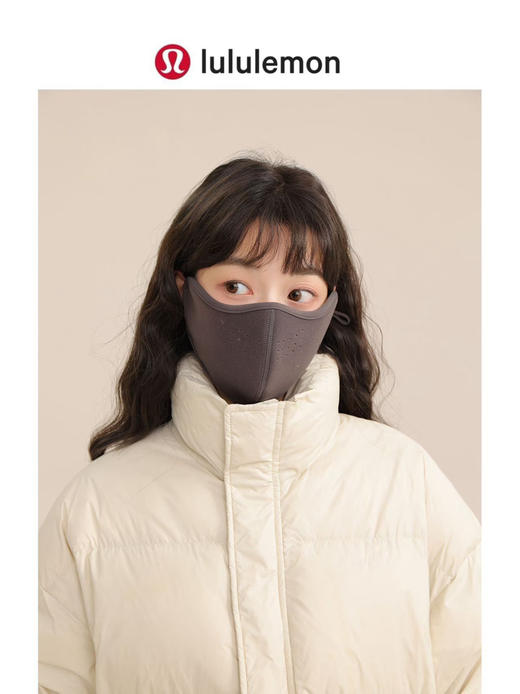 原单正品 Lulu胶原蛋白保暖口罩
颜色：黑色/深灰/浅灰/浅绿/粉色/紫色 商品图11